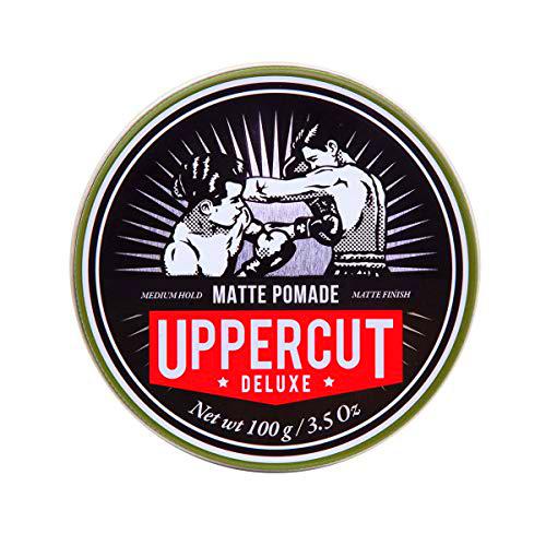 Uppercut Deluxe Matte Pomade, Medium Hold, No Shine 100g