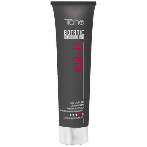 Tahe Botanic Styling Gel Fijador Rok-it Anti-Humedad Hombre o Mujer para Definir Rizos Apagados y sin Fuerza Anti-encrespamiento 24h sin Residuos