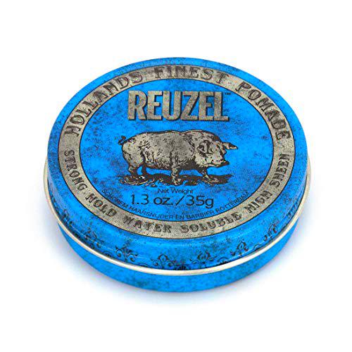 Reuzel - Blue Strong Hold Water Soluble Pomade - Aceites naturales