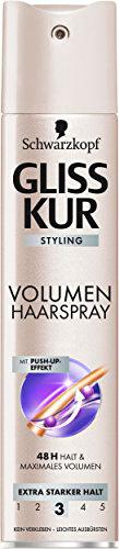 Gliss Kur Volumen haarspray extra fuerte, agarre 3