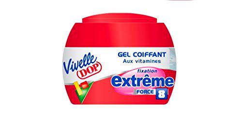 VIVELLE DOP - Gel Coiffant aux Vitamines Fixation Extrême Force 8 Pour Homme