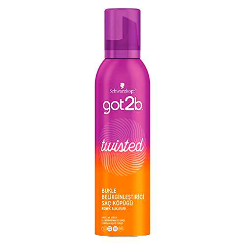 Got2b - Espuma Twisted Rizos Óptimos - 3uds de 250ml (750ml)