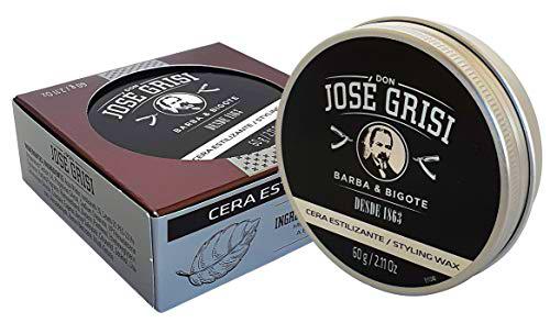 GRISI Cera ESTILIZANTE 60g Jose, Negro, Estándar