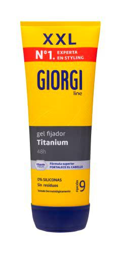 GIORGI GEL FIJADOR XXL TITANIUM 240ML