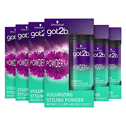 Schwarzkopf Got2b - Polvos volumen POWDER'ful (Pack de 6)