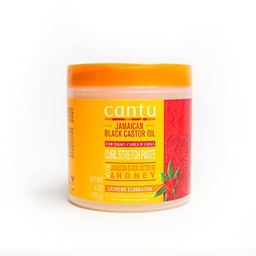 Cantu Jamaican Black Castrol Oil Curl Stretch Pasta con miel 6 oz