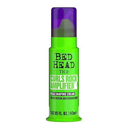 BED HEAD by TIGI - Curls Rock, crema voluminizadora para pelo rizado para unos rizos definidos, 113 ml