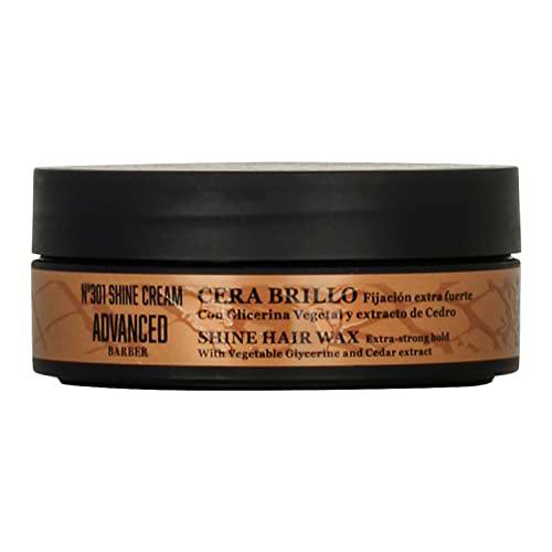 Tahe Advanced Barber Cera capilar de Brillo Nº301 Shine Cream con Fijación Extra fuerte, 100 ml