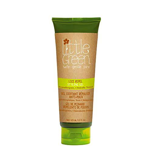 Little Green - Gel fijador/gomina anti piojos 120 ml crea una barrera protectora contra piojos