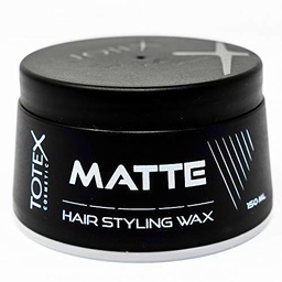 Totex cera para peinado de cabello, mate, paquete de 1