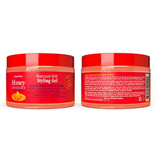 Biocare Strongends Honey Styling Gel 340G/12Oz, Único, 340g