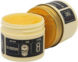 Bandido Aqua Wax Nr.8 Extreme Strong - Cera para el cabello, negro