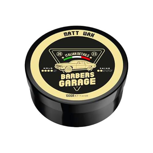 Barbers Garage - Cera para el cabello (100 g) - Detalles italianos