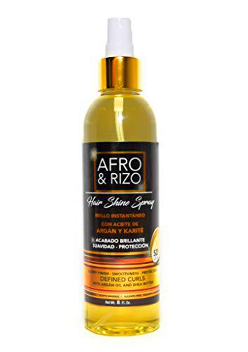 Afro &amp; Rizo Brillo en Spay 8oz (236ml)