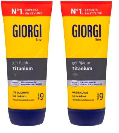 Giorgi Line - Gomina Absolut Titanium, 0% Siliconas