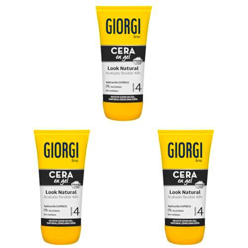 Giorgi Line - Cera en Gel Look Natural, Acabado Flexible 48h y Aplicación Express